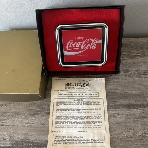 Luce medaglione coca - medaglione, coca-cola