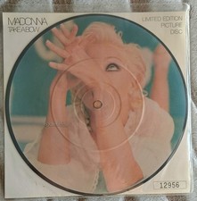 Madonna take a bow 7" picture disc vinyl record limited edition & numbered 