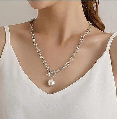 Zara nuovo argento con perle