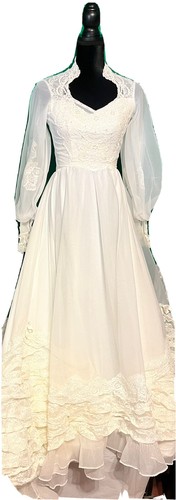 Abito sposa vintage anni 70 - sposa,