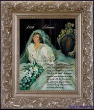 Liberia 1997 Diana Principessa del Galles Royalty Matrimonio m/s MNH