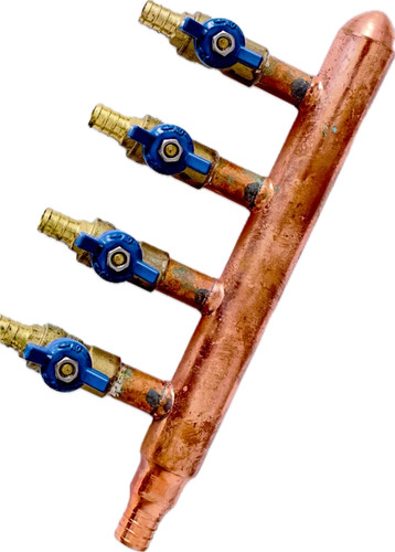 Port pex plumbing manifold - 4,