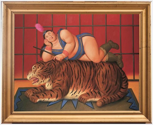 Fernando botero donna grassa - donna,