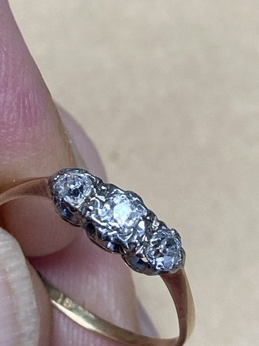 Anello oro diamanti - anello, e