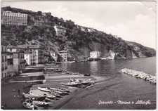 SORRENTO - NAPOLI - MARINA E ALBERGHI - VIAGG. 1961 -22177-