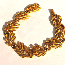 bracciale vintage americano anni 60 dorato firma Napier - vtg bracelet