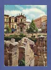 Lecce Particolare Anfiteatro Romano viaggiata 1971