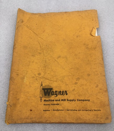 Vintage wagner machine mill - vintage,