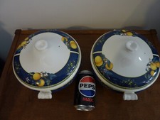 Pair Of Wedgwood Citrons Tureens and Covers