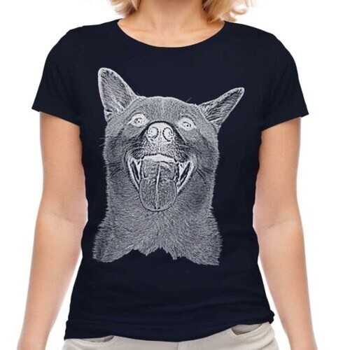 Shiba inu schizzo donna - inu,