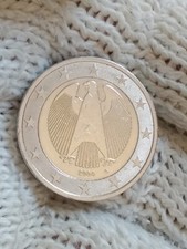 Moneta "RARA" da 2€ 2004 Germania G (Karlsruhe) con soli 246.000 pezzi coniati!!