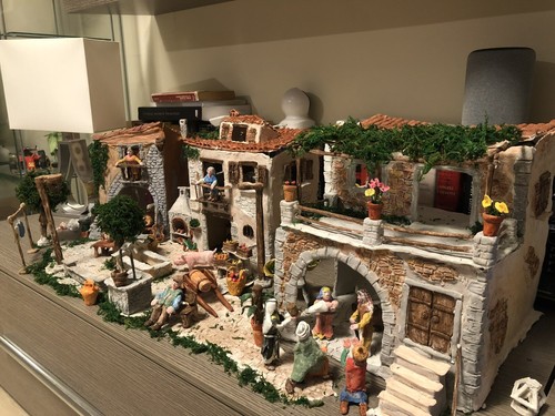 Presepe artigianale realizzato - artigianale,