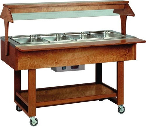 Espositore caldo bagnomaria - caldo,