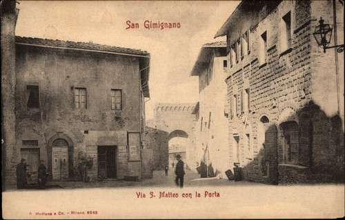 San gimignano via - mattes, con