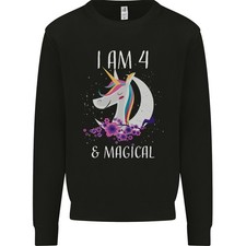 Felpa Magica Con Unicorno Per
