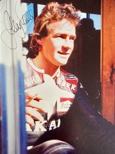 BARRY SHEENE WORLD MOTORCYCLE WORLD CHAMPION 7 X 5 PHOTO AUTOGRAPH Signed POW#99