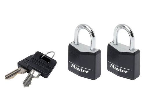Master lock alluminio nero - master,