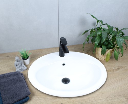 Lavabo ovale ceramica - lavabo,