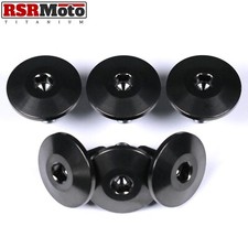 Suzuki GSXR1000 Titanio Camma Valvola Cilindro Copri Testa Bulloni, Tutti i Modelli, Nero