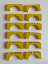 12x LEGO 12939 Arco 1x6x2 Giallo | 6040252