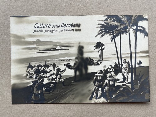 Cartolina militare libia - cartolina,