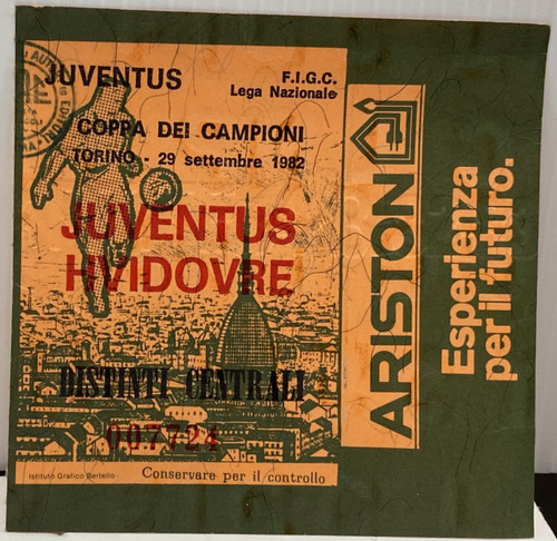 Biglietto ticket juventus - biglietto,