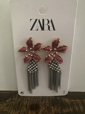 Zara pink floral statement - pink,