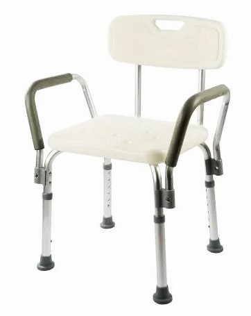 Sedia doccia con braccioli - sedia,