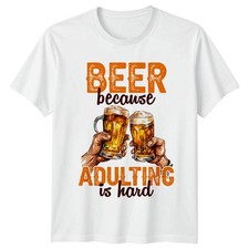 Maglietta Birra Perché Adulto