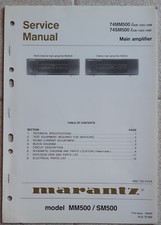 MARANTZ SERVICE MANUAL