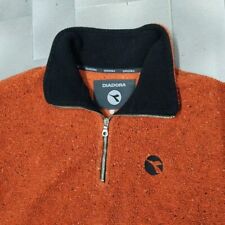 DIADORA FELPA JACKET UOMO XXL SWEATSHIRT CASUAL VINTAGE PILE Ski Agnellino Teddy