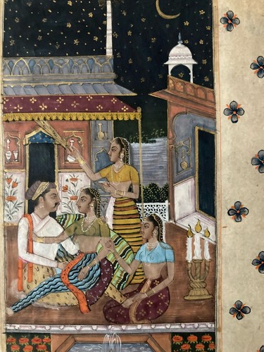 Raro bella pittura arte - pittura, persia