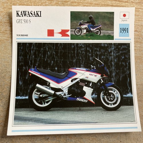 Kawasaki gpz500s 1991 - gpz500, s