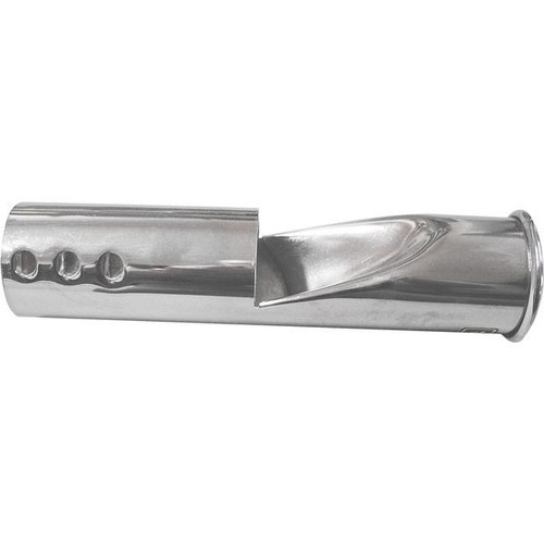 Scarico cromato orlo camper - cromato,