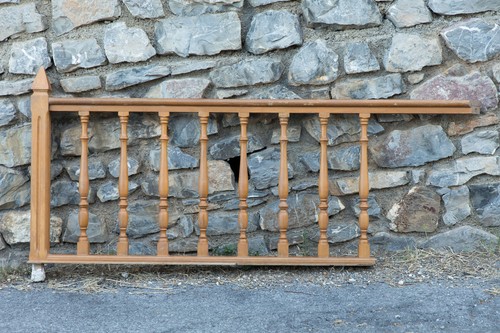 Balaustra legno massello - balaustra,