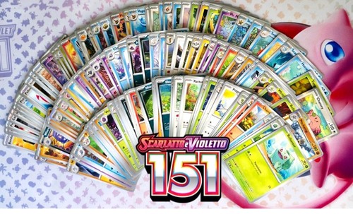 Lotto pokemon 151 set completo - 151-set,