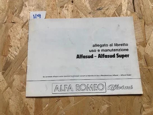 Alfaromeo alfasud - /,