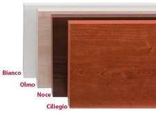 MENSOLE MENSOLA IN LEGNO SQUADRATE CM.80X30X1.8 COLOR NOCE/OLMO/BIANCO