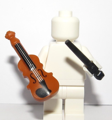 Lego violino minifig non - minifig, inc