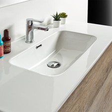 Lavabo incasso ceramica - incasso,