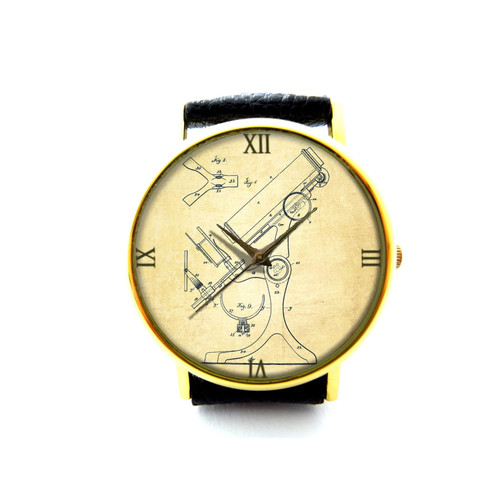 Orologio vintage microscopio - orologio,