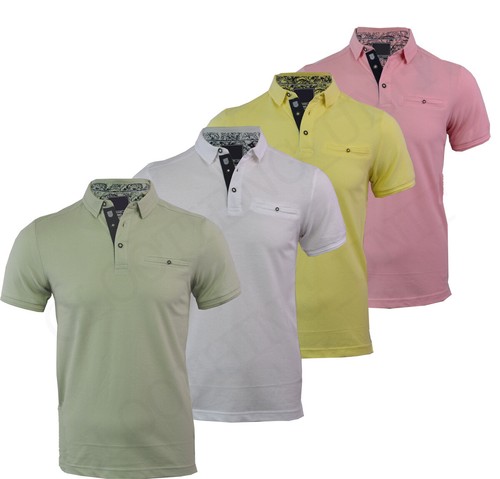 Polo uomo manica - corta, tinta