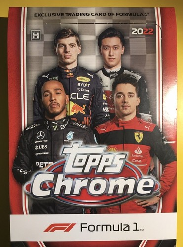 Topps chrome 2022 - f1,