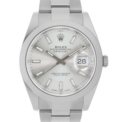 Rolex datejust silver - datejust,