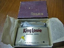 accendino vintage Made by ROLEX Made by Rolex King Louis