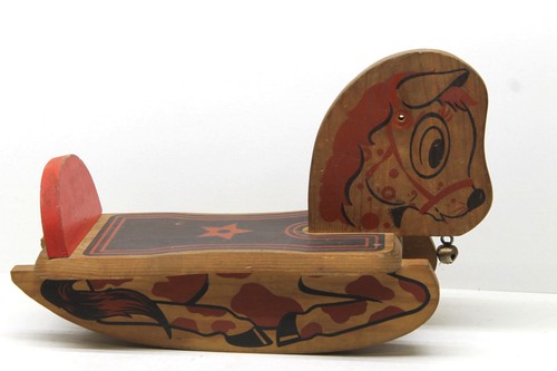 Cavallo dondolo vintage - cavallo,
