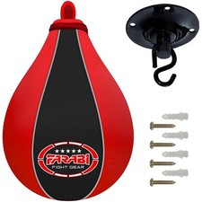 Farabi Speed Ball Training Girevole Punching Ball Boxe Allenamento Palla a Forma di Pera