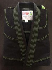 BJJ Gi NERO Punto a Contrasto