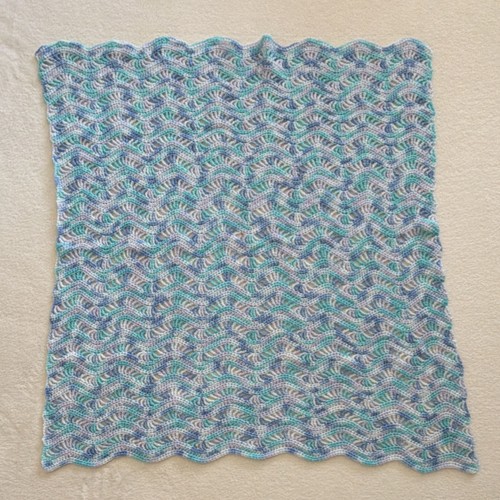Coperta neonato fatta - , mano
