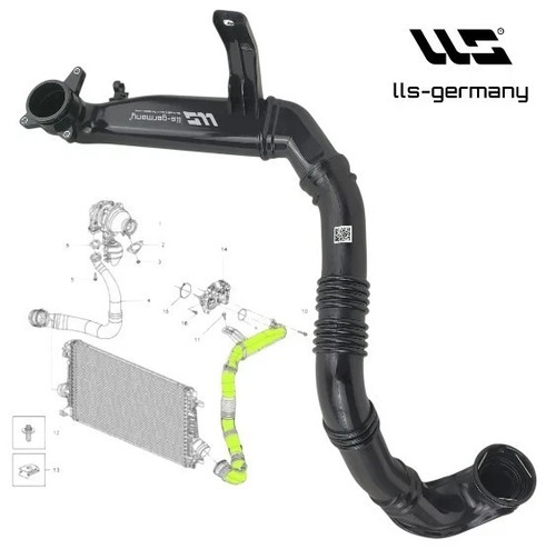 Tubo turbo intercooler - , per